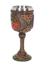 Alator Giftware & Lifestyle - Celtic Tree Of Life Goblet - Celtic Tree Of Life Goblet - Wine glass 17.5cm