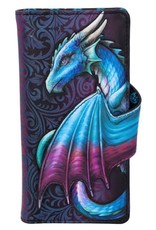 NemesisNow Fantasy wallets and purses - Dragon Purse Take Flight  (Blue) 18.5cm