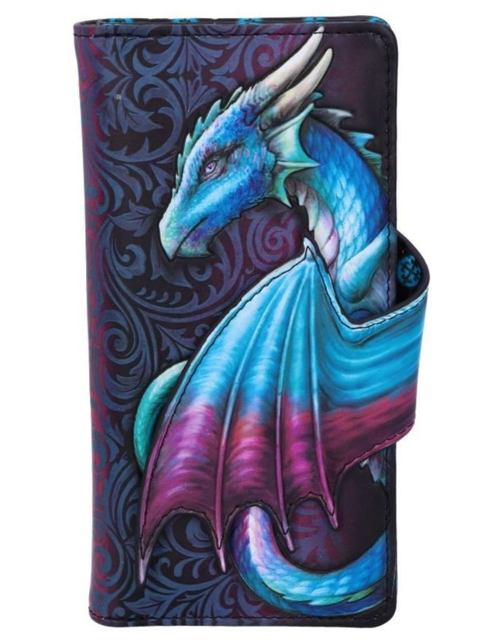 NemesisNow Fantasy portemonnees - Draak Portemonnee Take Flight (Blauw) 18.5cm