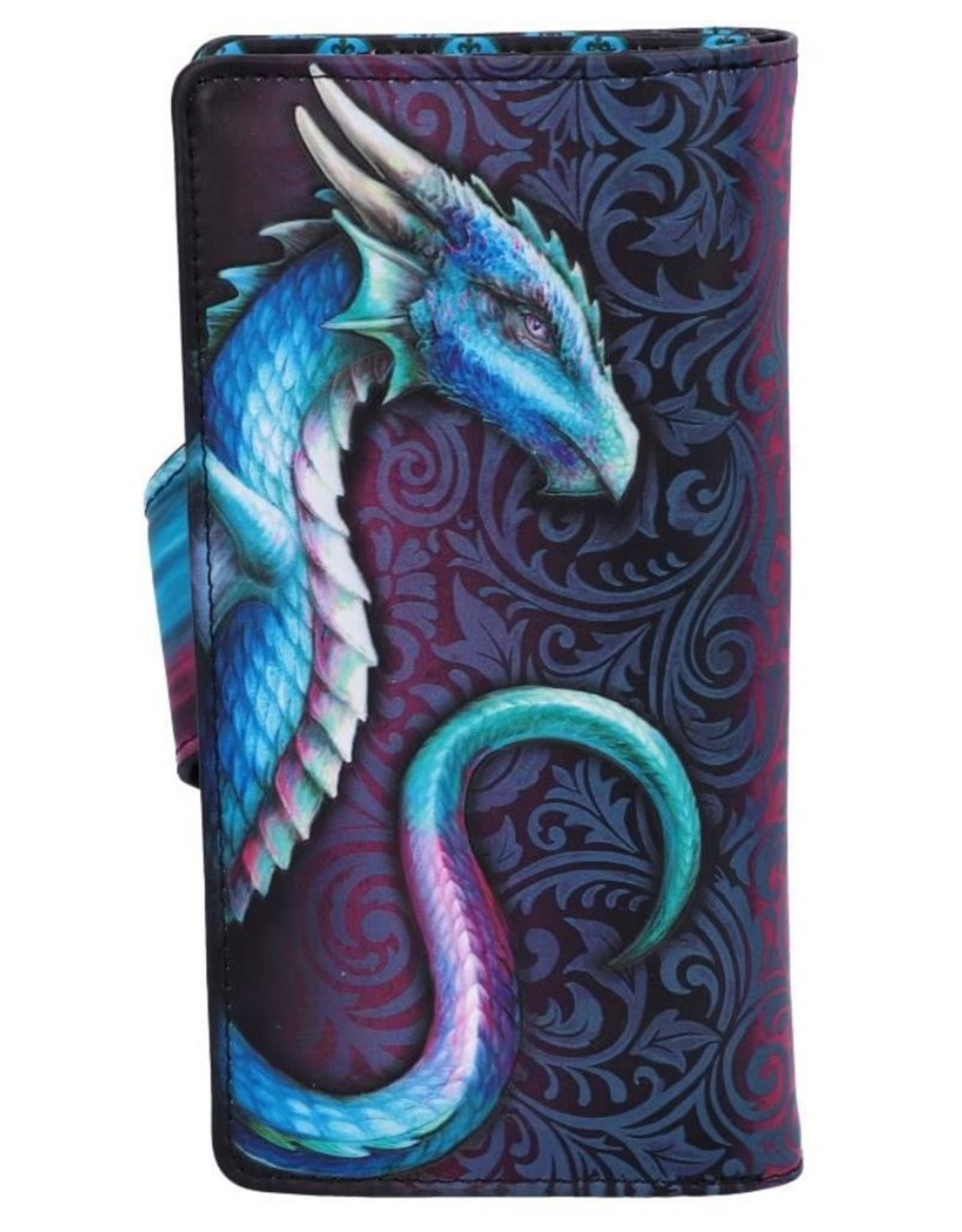 NemesisNow Fantasy portemonnees - Draak Portemonnee Take Flight (Blauw) 18.5cm