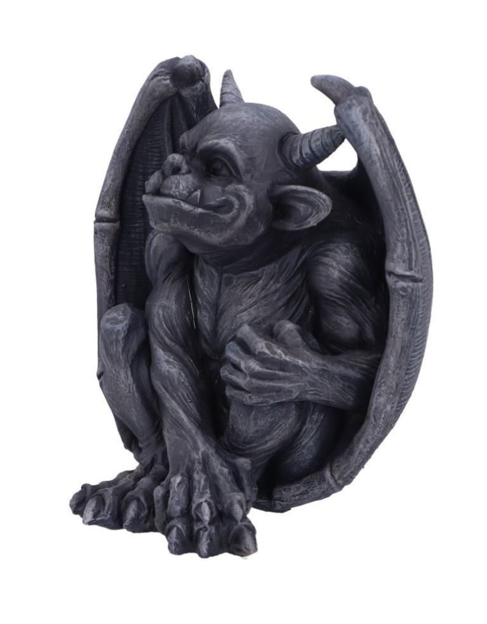 Nemesis Now Black Adalward Dark Grotesque Gargoyle Figurine, 26cm