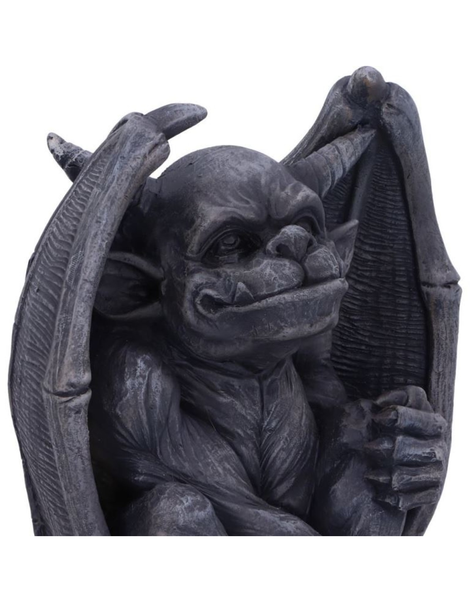 Nemesis Now Black Adalward Dark Grotesque Gargoyle Figurine, 26cm