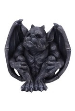 NemesisNow Giftware Beelden Collectables  - Hugo Zwarte Grotesk Waterspuwer 12,5cm