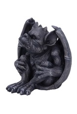 NemesisNow Giftware Beelden Collectables  - Hugo Zwarte Grotesk Waterspuwer 12,5cm