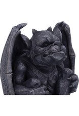 NemesisNow Giftware Beelden Collectables  - Hugo Zwarte Grotesk Waterspuwer 12,5cm