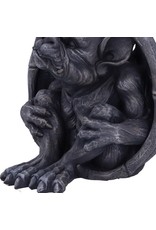 NemesisNow Giftware Beelden Collectables  - Hugo Zwarte Grotesk Waterspuwer 12,5cm