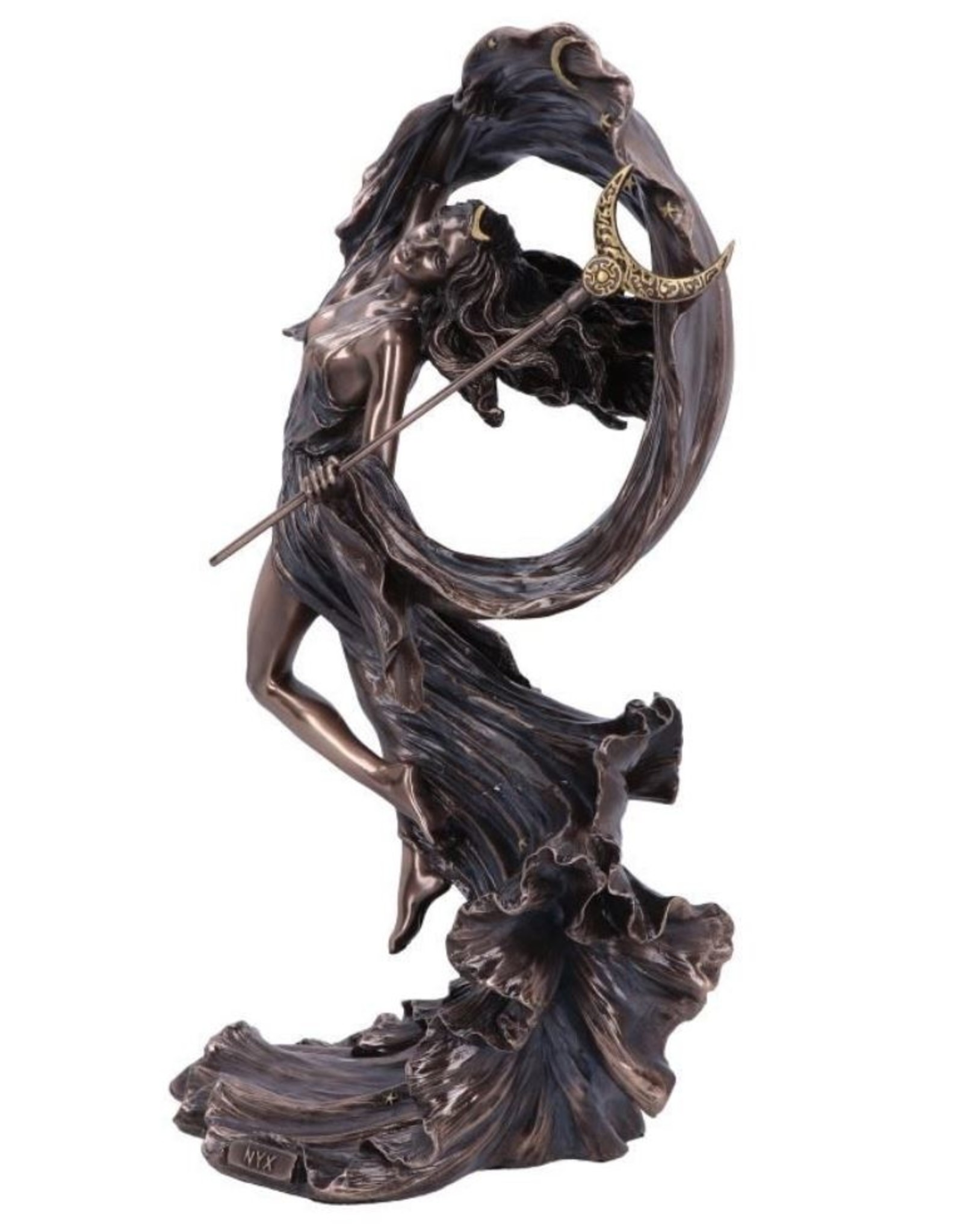 Veronese Design Giftware & Lifestyle - Nyx Greek Goddess of the Night figurine 27.5cm