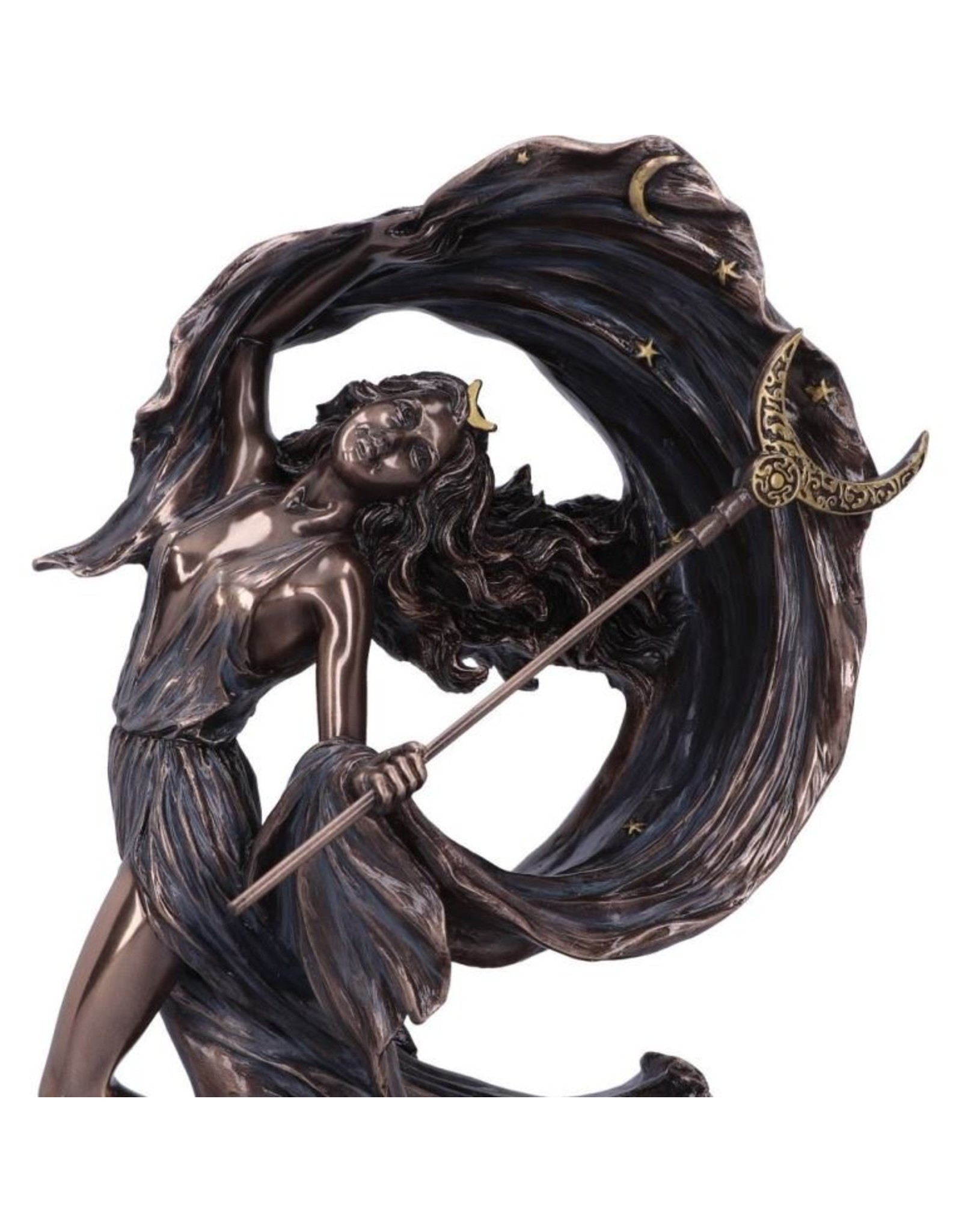 Veronese Design Giftware & Lifestyle - Nyx Greek Goddess of the Night figurine 27.5cm