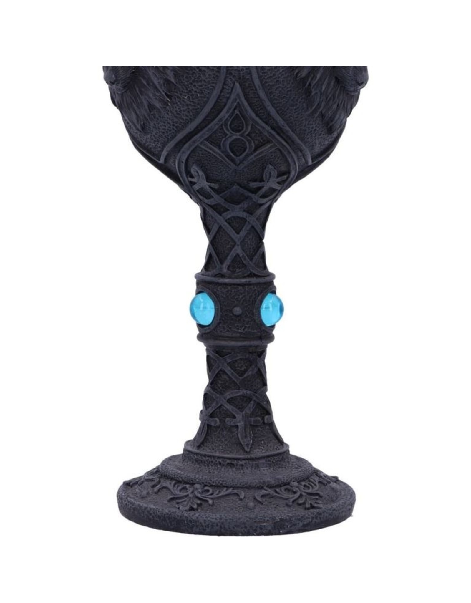 Alator Giftware & Lifestyle - Night Wolf Black Gothic Goblet 19.5cm