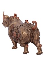 Alator Giftware & Lifestyle - Steampunk Neushoorn beeldje 29,5cm