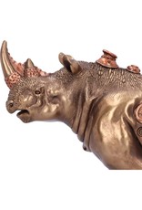 Alator Giftware & Lifestyle - Steampunk Neushoorn beeldje 29,5cm