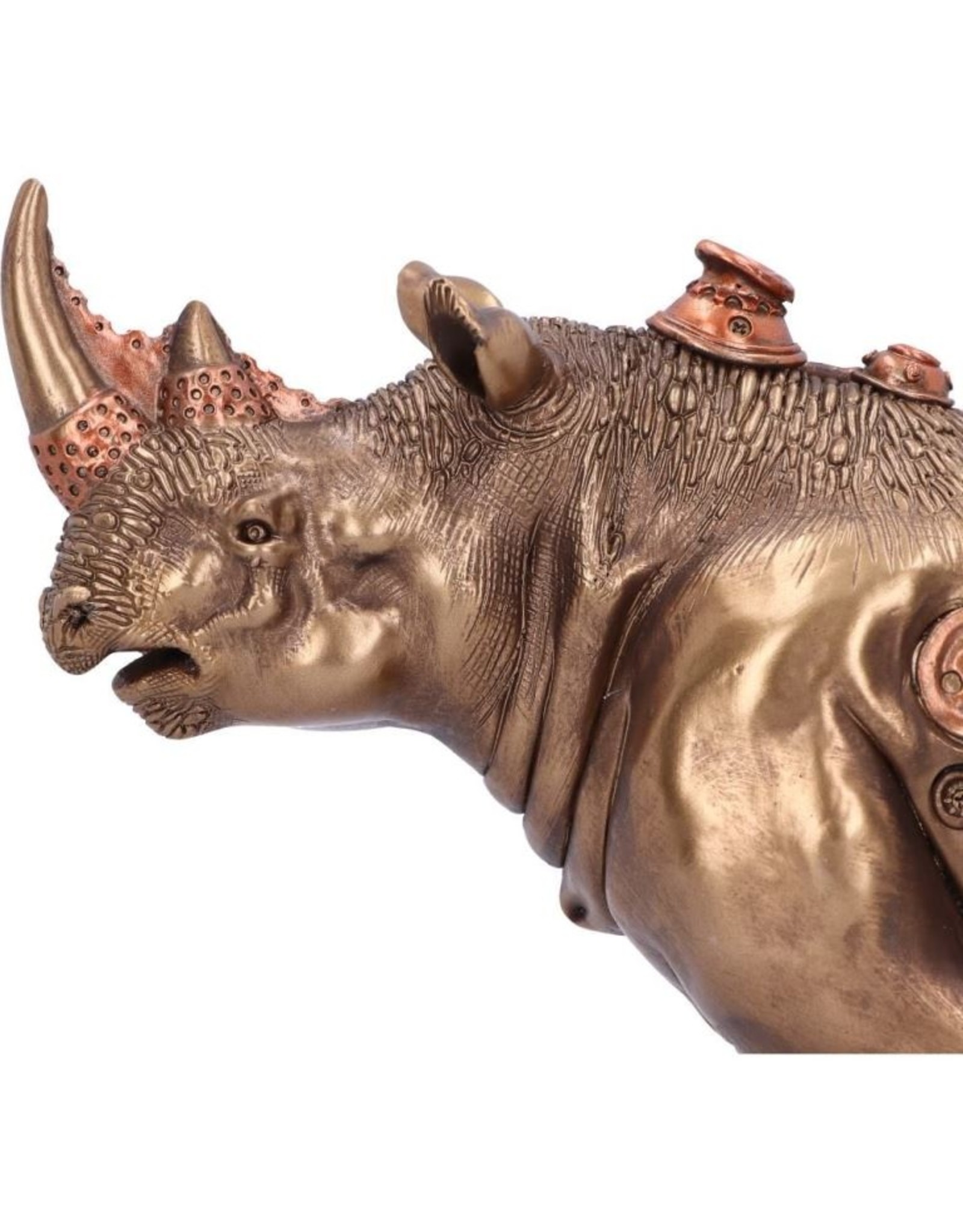 Alator Giftware & Lifestyle - Steampunk Neushoorn beeldje 29,5cm