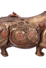 Alator Giftware & Lifestyle - Steampunk Neushoorn beeldje 29,5cm