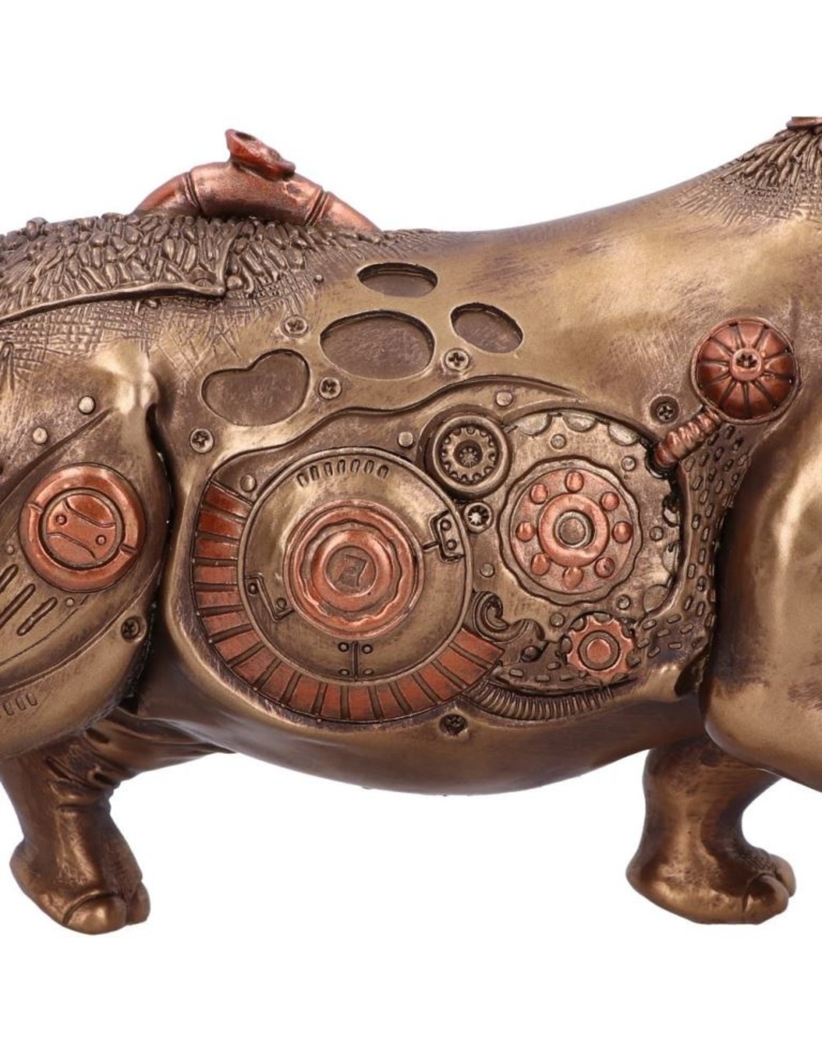 Alator Giftware & Lifestyle - Steampunk Neushoorn beeldje 29,5cm