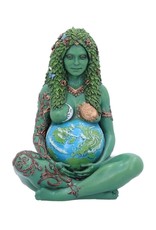 NemesisNow Giftware & Lifestyle - Ethereal Mother Earth Gaia Art Statue Hand-painted  - 17.5cm