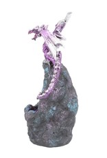 Alator Giftware & Lifestyle - Dragon Amethyst Crystal Guard figurine with LED light