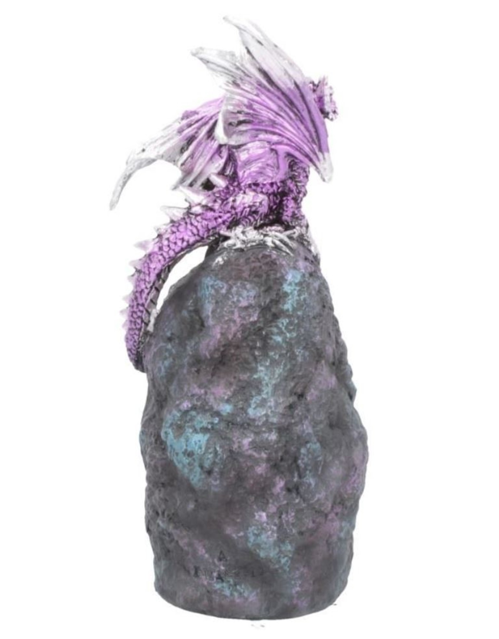 Alator Giftware & Lifestyle - Dragon Amethyst Crystal Guard figurine with LED light