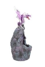 Alator Giftware & Lifestyle - Dragon Amethyst Crystal Guard figurine with LED light