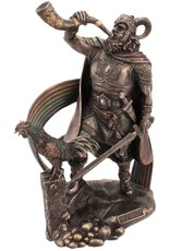 Veronese Design Giftware & Lifestyle - Noorse God Heimdall Gebronsd beeld