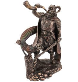 Veronese Design Norse God Heimdall bronzed figurine