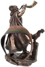 Veronese Design Giftware & Lifestyle - Norse God Heimdall bronzed figurine