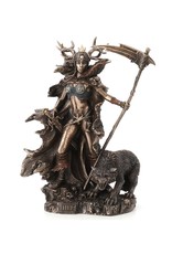 Veronese Design Giftware & Lifestyle - Hel Norse Goddess of the Underworld Bronzed Statue 26cm