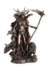 Veronese Design Giftware & Lifestyle - Hel Norse Goddess of the Underworld Bronzed Statue 26cm