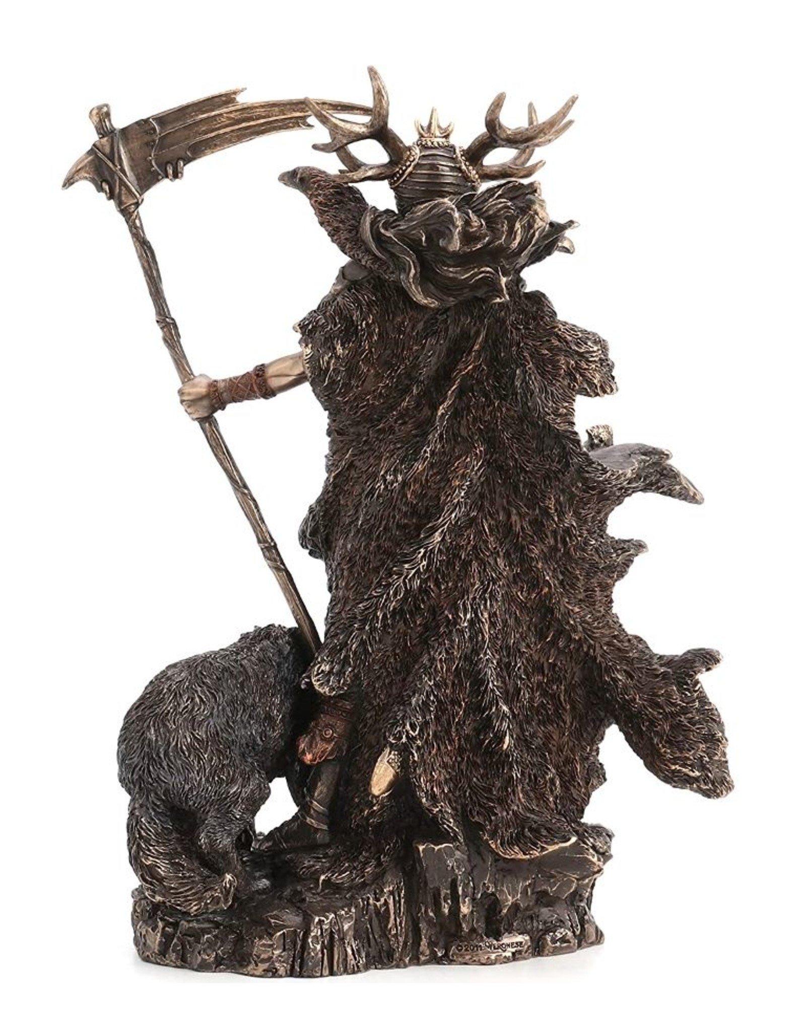 Veronese Design Giftware & Lifestyle - Hel Norse Goddess of the Underworld Bronzed Statue 26cm