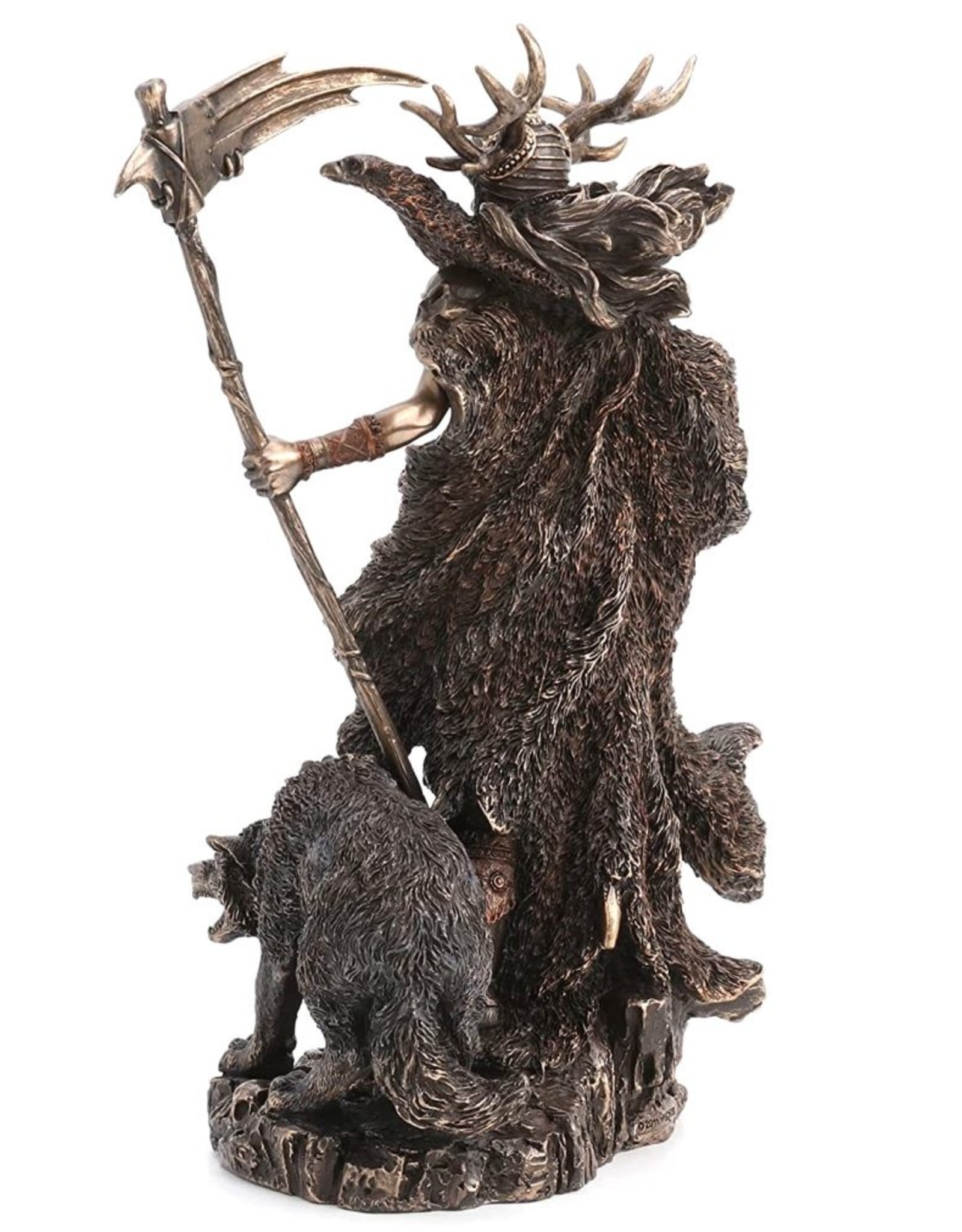 Veronese Design Giftware & Lifestyle - Hel Norse Goddess of the Underworld Bronzed Statue 26cm