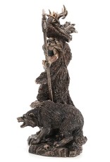 Veronese Design Giftware & Lifestyle - Hel Norse Goddess of the Underworld Bronzed Statue 26cm