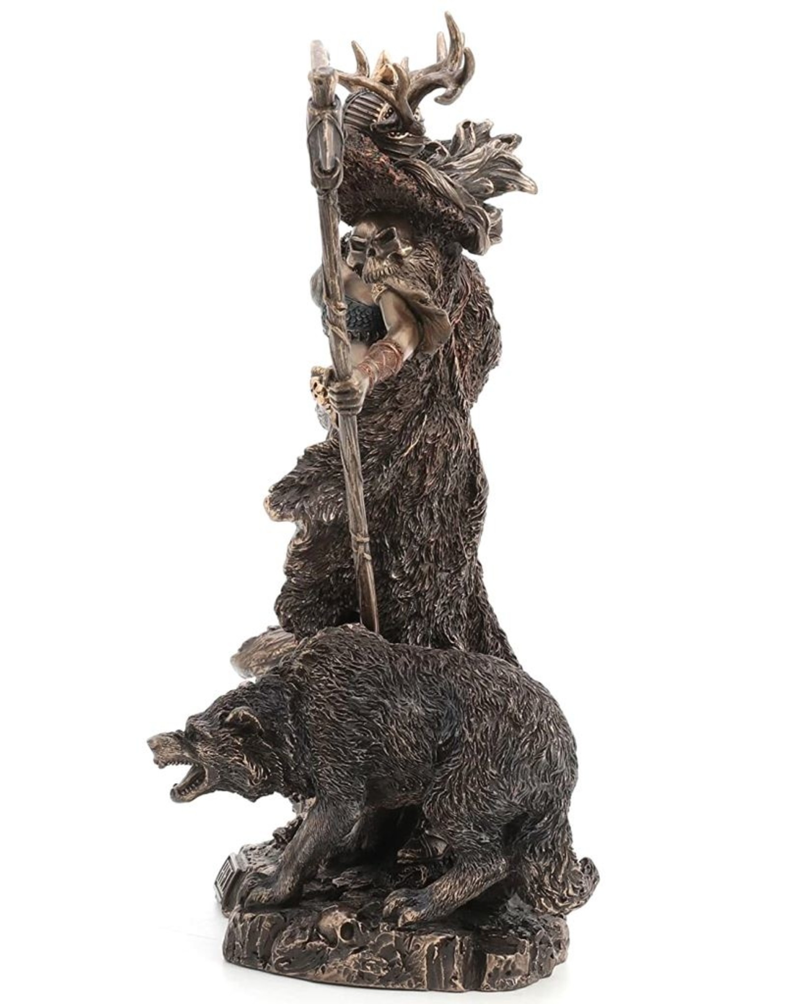 Veronese Design Giftware & Lifestyle - Hel Norse Goddess of the Underworld Bronzed Statue 26cm