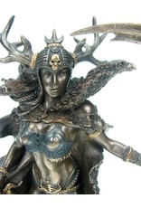 Veronese Design Giftware & Lifestyle - Hel Norse Goddess of the Underworld Bronzed Statue 26cm