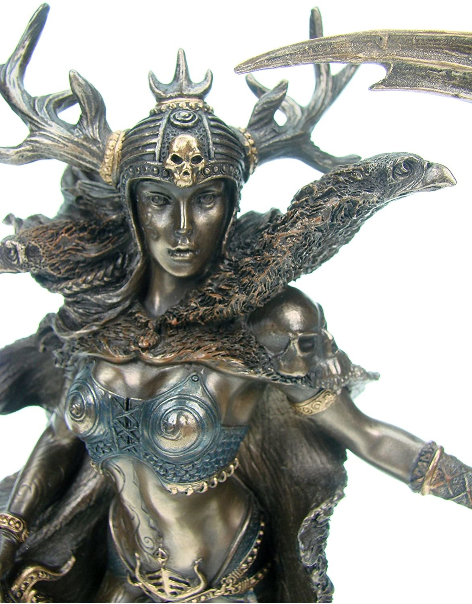 Veronese Design Giftware & Lifestyle - Hel Norse Goddess of the Underworld Bronzed Statue 26cm
