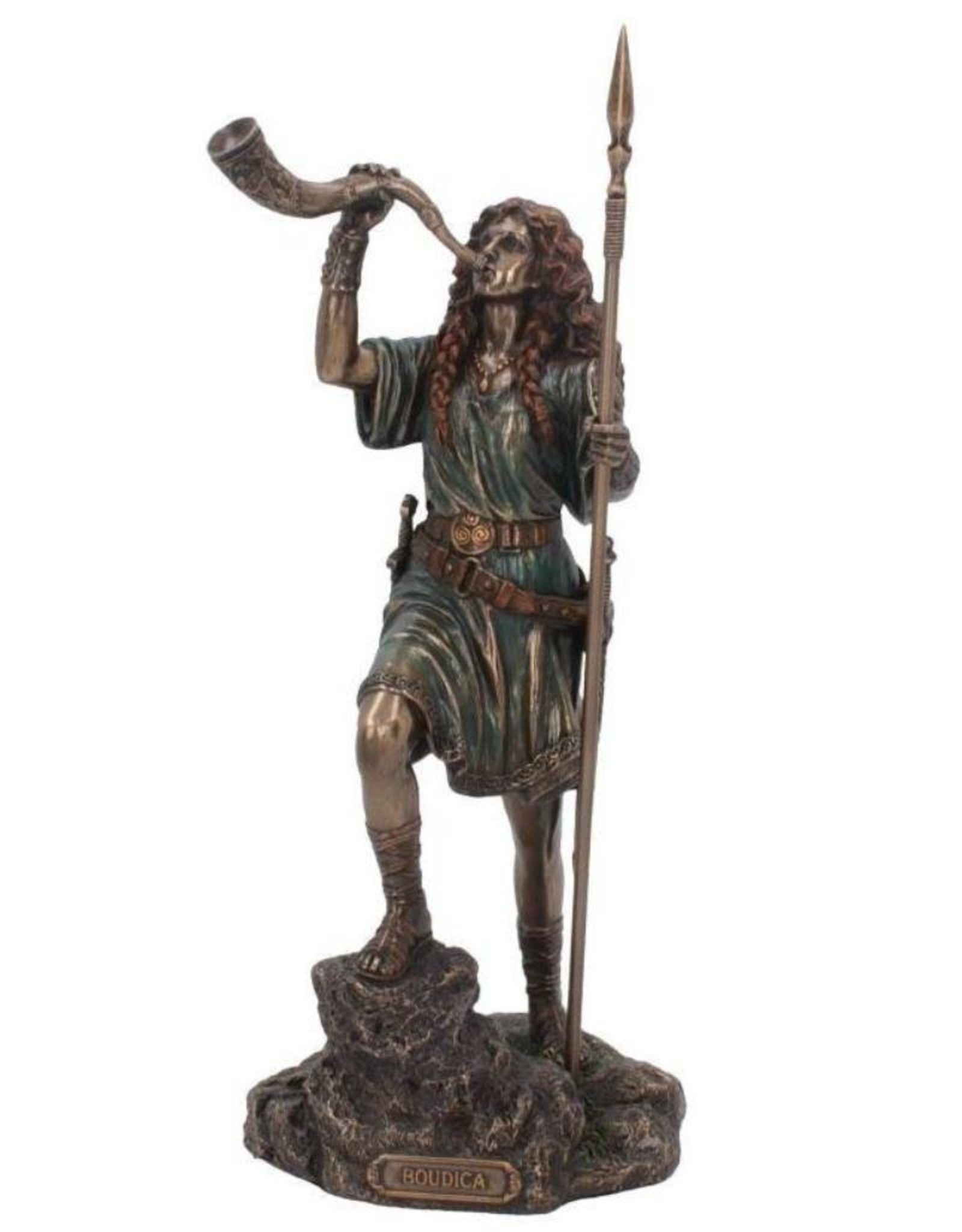 Veronese Design Giftware & Lifestyle - Boudica Celtic Queen Bronzed Statue 27cm