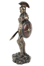 Veronese Design Giftware & Lifestyle - Amazon Warrior Bronzed Statue 23cm