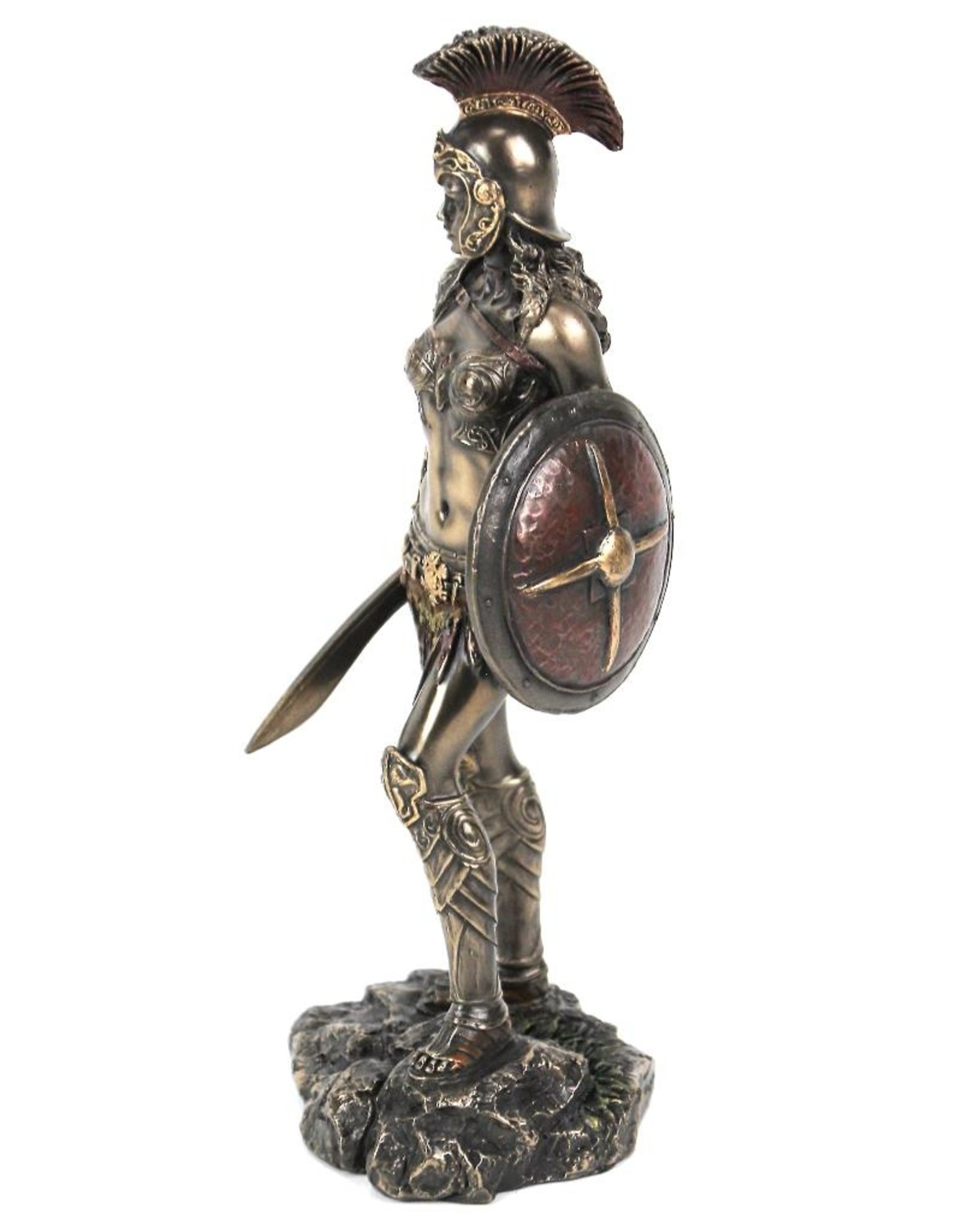 Veronese Design Giftware & Lifestyle - Amazon Warrior Bronzed Statue 23cm