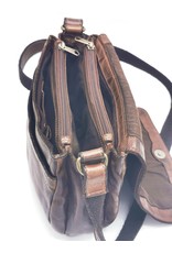 HillBurry Leather bags - Hillburry Shoulder Bag with Cover Vintage Washed Leather