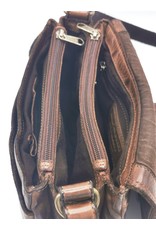 HillBurry Leather bags - Hillburry Shoulder Bag with Cover Vintage Washed Leather