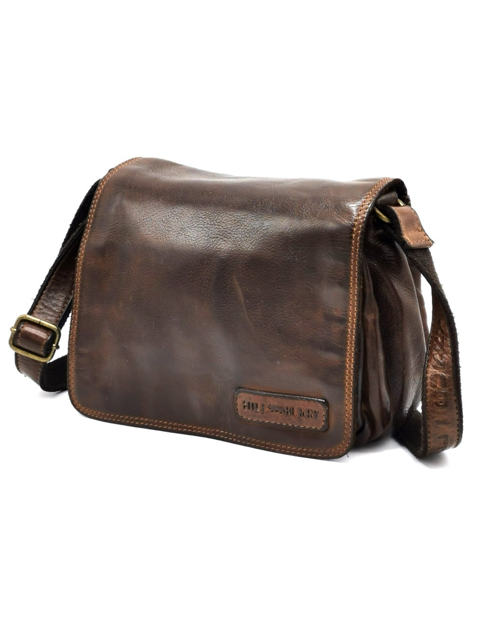 HillBurry Leather bags - Hillburry Shoulder Bag with Cover Vintage Washed Leather