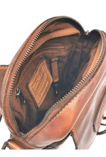 HillBurry Leather bags - HillBurry Shoulder Bag Washed Leather Small Size Tan