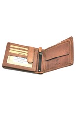 HillBurry Leather Wallets - HillBurry Leather Wallet with embossed Eagle