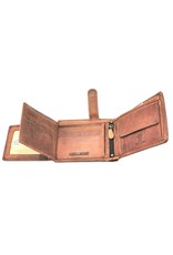 HillBurry Leather Wallets - HillBurry Leather Wallet with embossed Eagle