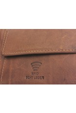 HillBurry Leather Wallets - HillBurry Leather Wallet with embossed Eagle