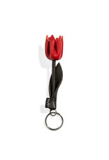 by-Lin Dutch Design Design bags and accessories - by-Lin Blooming Tulip Keyhanger Red