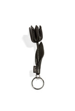 by-Lin Dutch Design Design bags and accessories - by-Lin Blooming Tulip Keyhanger Black