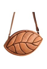 by-Lin Dutch Design Leather bags - by-Lin Dutch Design Daun Leather shoulder bag cognac