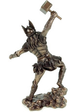 Veronese Design Giftware & Lifestyle - Thor Norse Thunder God Bronzed statue 31cm