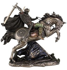  Veronese Design Viking Shieldmaiden Bronze Finished Statue  Norse Mythology : Home & Kitchen