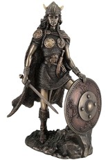 Veronese Design Giftware & Lifestyle - Shield-maiden Bronzed figurine Veronese Design