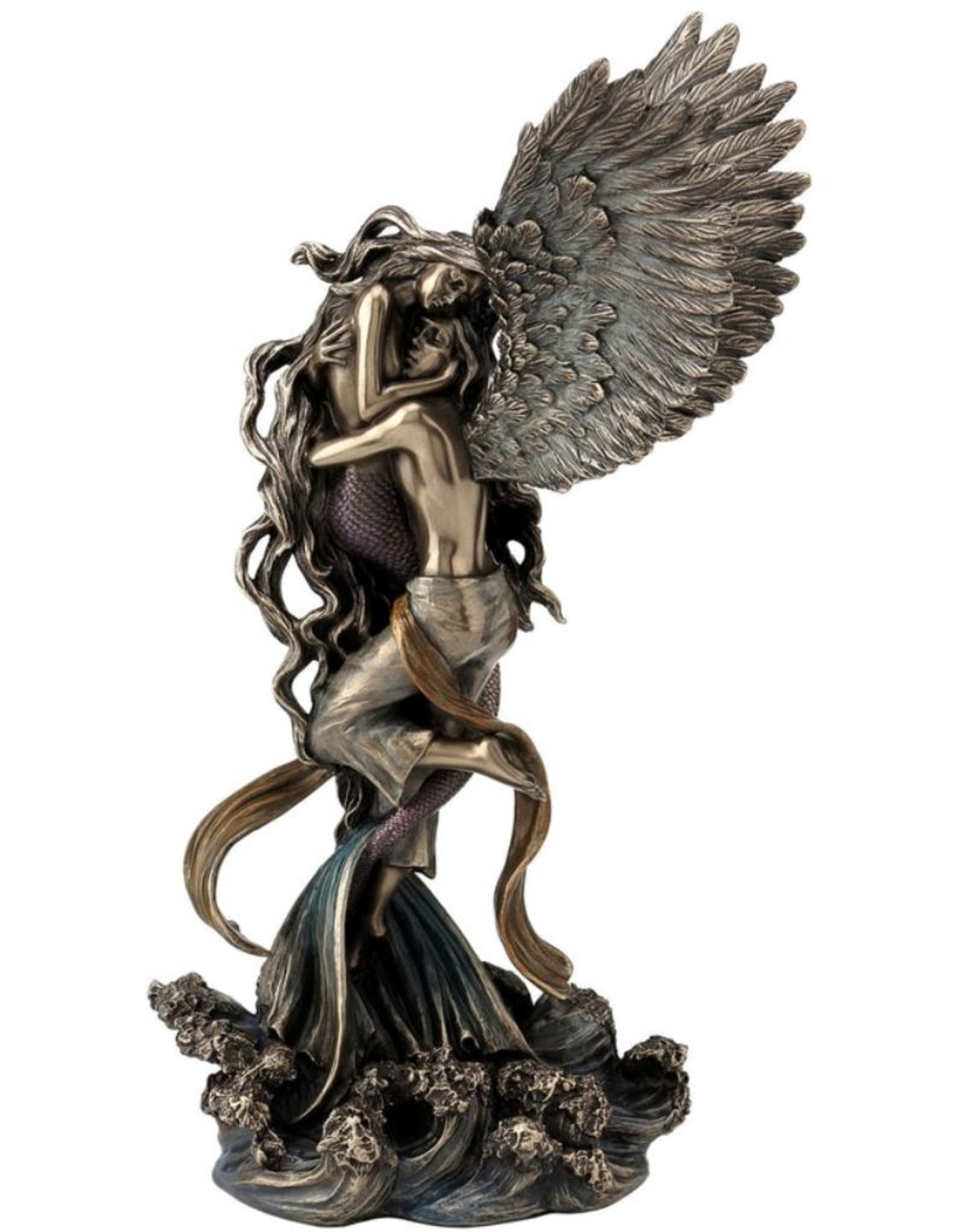 Veronese Design Giftware & Lifestyle - Impossible Love - Angel and Mermaid by Selina Fenech